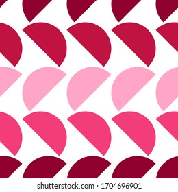 Seamless pattern. Simple design. Vector geometric background. Can be used for social media, posters, email, print, ads designs.