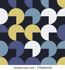 Seamless pattern. Simple design. Vector geometric background. Can be used for social media, posters, email, print, ads designs.