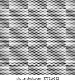 Seamless pattern. Simple diagonal texture. Repeating geometrical shapes, dotted lines, dots. Black and white pattern.