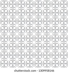 Seamless pattern. Simple elegant texture with original flowers. Pattern can be used as a background, wallpaper, wrapper, page fill, print, element of decoration. 