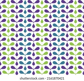 Patrón sin foco con un patrón geométrico simple. La mejor ilustración vectorial para papel de pared