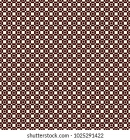 Seamless pattern with simple geometric ornament. Repeated squares and thin lines abstract background. Contemporary surface texture. Grid digital paper, textile print, page fill. Vector art