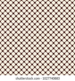Patrón sin inconvenientes con un adorno geométrico simple. Cuadros repetidos y líneas delgadas abstractas. Textura superficial contemporánea. Papel digital en cuadrícula, impresión textil, relleno de página. Arte vectorial