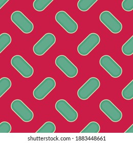 Seamless pattern with the simple geometrical drawing in retro style.  Vector illustration   - Powered by Shutterstock - Get 15% off with code: PIKWIZARD15