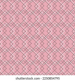 Patrón inmaculado y sencilla moda de ropa pastel. Color rosa fondo, bonito, elegante y moderno.