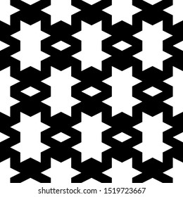 Seamless pattern. Simple shapes background. Geometrical backdrop. Rhombuses, figures ornament. Geometric wallpaper. Polygons motif. Digital paper, textile print, web design, abstract. Vector artwork.