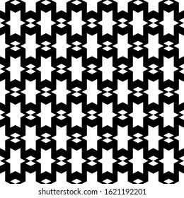 Seamless pattern. Simple shapes background. Geometric wallpaper. Rhombuses, figures ornament. Polygons motif. Geometrical backdrop. Digital paper, textile print, web design, abstract. Vector artwork