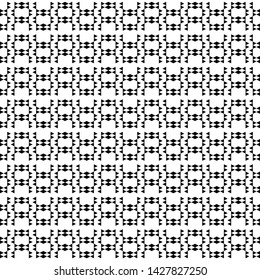 Seamless pattern. Simple shapes wallpaper. Polygons background. Rhombuses, triangles ornament. Geometrical backdrop. Digital paper, web designing, textile print. Vector
