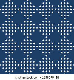 Seamless pattern. Simple shapes wallpaper. Geometric backdrop. Rounds background. Ethnic motif. Digital paper, textile print, web design, abstract. Circles ornament. Dots motif. Vector artwork.
