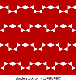 Seamless pattern. Simple shapes wallpaper. Rhombuses, triangles ornament. Polygons background. Geometrical backdrop. Digital paper, web designing, textile print. Vector.