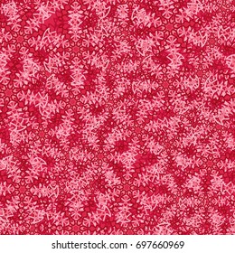 Seamless pattern. Six-sided figures with an openwork structure located chaotically. 