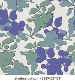 Seamless pattern sketch. Blueberry pattern vector sketch. Blueberry seamless pattern hand drawing. Blueberry seamless pattern vector doodle.
