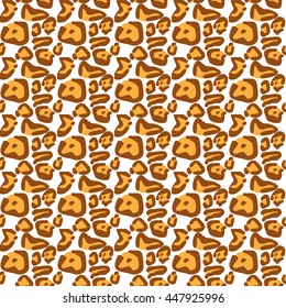 seamless pattern skin wild animals