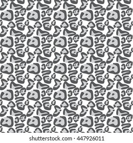 seamless pattern skin wild animals