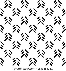 Seamless pattern. Slanted dashes image. Linear background. Tilted strokes wallpaper. Diagonal lines ornament. Angled stripes motif. Digital paper, textile print. Striped backdrop. Vector illustration.