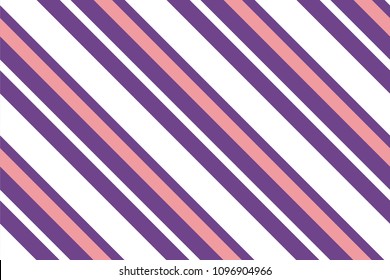 Seamless pattern. Slanted stripes on color background. Striped diagonal pattern For printing on fabric, paper, wrapping,  websites, banners Background with slanted lines Vector illustration