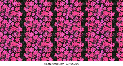 Seamless pattern in small cute flowers. Liberty style millefleurs. Floral background for textile, wallpaper, pattern fills, covers, surface, print, gift wrap, scrapbooking, decoupage.