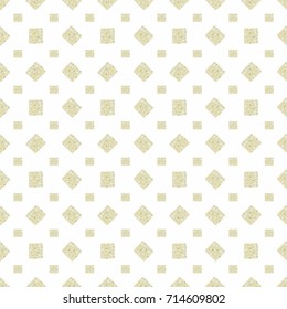 Seamless pattern with small fabric patches on a white background
