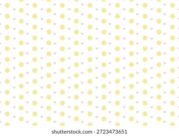 pastel de coração pequeno padrão sem emenda