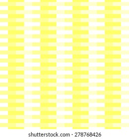 Seamless pattern of small rectangular strips create the effect of depth as if the volume of paper pale yellow and white