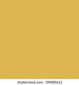 Seamless pattern with small stylish polka dot. The two shades of trendy color dark yellow spicy mustard.