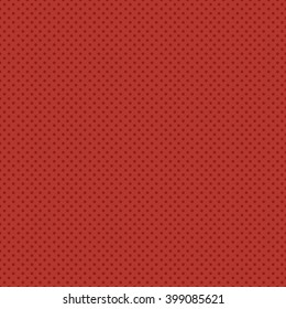Seamless pattern with small stylish polka dot. The two shades of trendy color bright aurora red sensual warm.