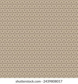 Seamless pattern with small and stylish. The two shades of the same color brown warm taupe.