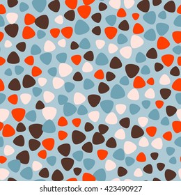 Seamless pattern with small triangles