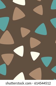 Seamless pattern with small triangles