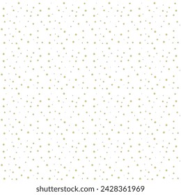 Seamless pattern of small yellow stars in flat doodle style. Simple color background and texture on the theme of night sky, space, astronomy, children's design