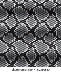 seamless pattern snake skin beads