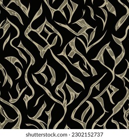 seamless pattern with snake strips