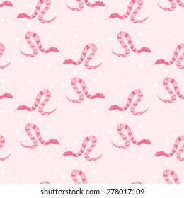 Seamless pattern with snakes.vector illustration.