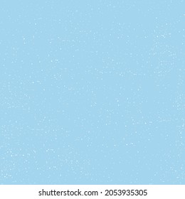 Nieve de patrón sin inconvenientes sobre fondo azul, Cute punto blanco al azar con diferente tamaño para invierno, Navidad y el fondo de Año Nuevo 2022.Ilustración vectorial 
infinito para imprimir papel de envoltura 