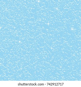 seamless pattern snow on a blue background