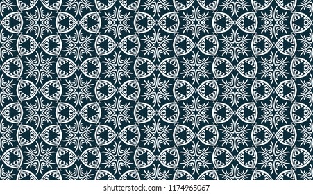 Seamless pattern. Snowflakes. Decoration for the New Year and Christmas.