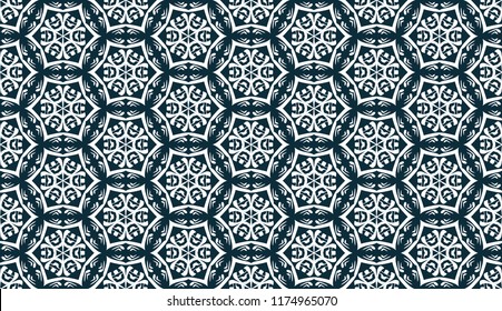 Seamless pattern. Snowflakes. Decoration for the New Year and Christmas.
