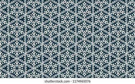 Seamless pattern. Snowflakes. Decoration for the New Year and Christmas.
