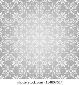 Seamless pattern with snowflakes. Holiday background for wrapping paper, textile, packaging design and stationery.