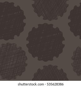 Seamless Pattern of Snowflakes Illustration
