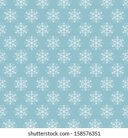 Seamless  pattern with snowflakes. Vector illustration