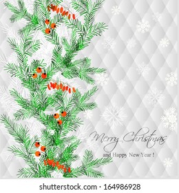 Seamless pattern with snowflakes. Vector illustration