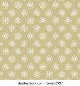Seamless pattern with snowflakes. Vector illustration