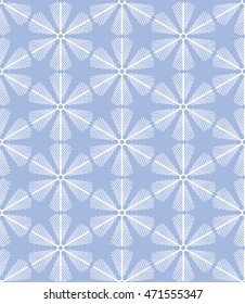 Seamless pattern with snowflakes. Winter illustration.