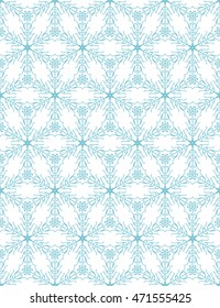 Seamless pattern with snowflakes. Winter illustration.