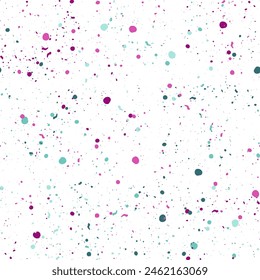 Seamless pattern with soap bubbles on a white background  Kids Geometric Spots Design.