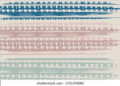 Seamless pattern with soft and pastel color stroke brush. Abstract brushstrokes. Design for greeting card, textile, packaging design.
