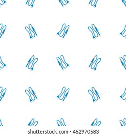 Seamless pattern of soldering iron blue-gray color. Vector EPS 10.