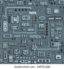 Patrón sin problemas con algún tipo de electrodomésticos