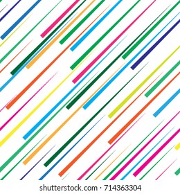 Seamless pattern with speed lines. Abstract colorful Diagonal Striped repeating Background . Vector parallel slanting, oblique lines endless texture